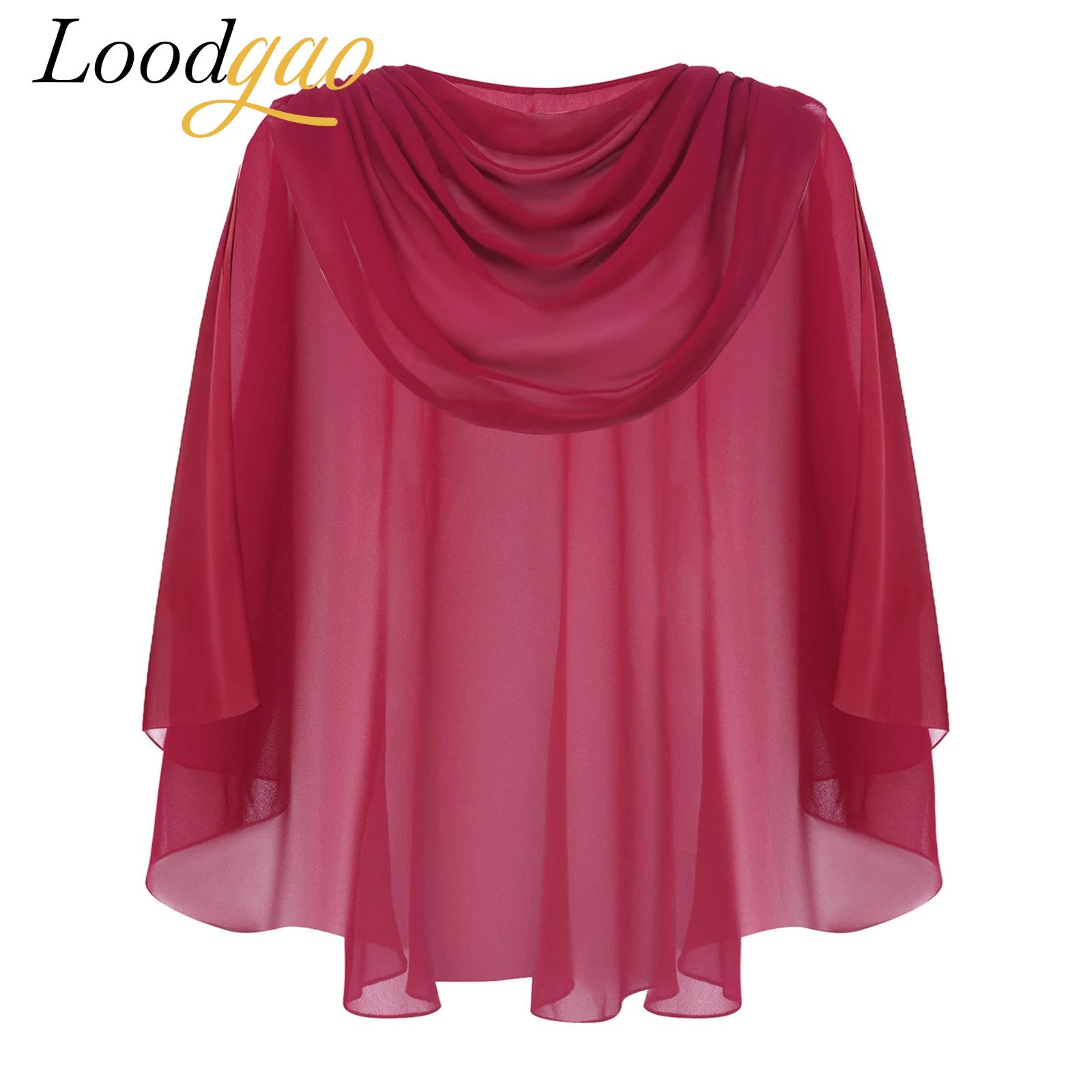 Summer Clothing Accessories - Cowl Neck Shawls Wraps for Women