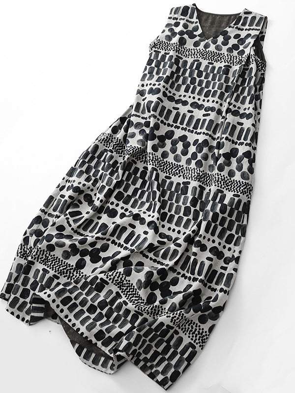 Summer New Cotton Linen Geomet - đánh giá và giá Summer Clothing Label