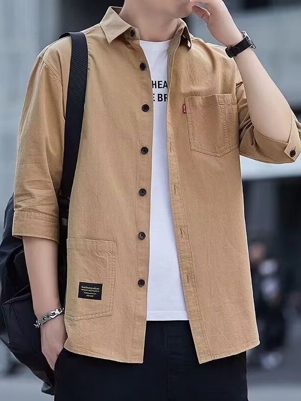 Summer New Men's Mid-Sleeve Lo - đánh giá và giá Summer Clothing For Teens