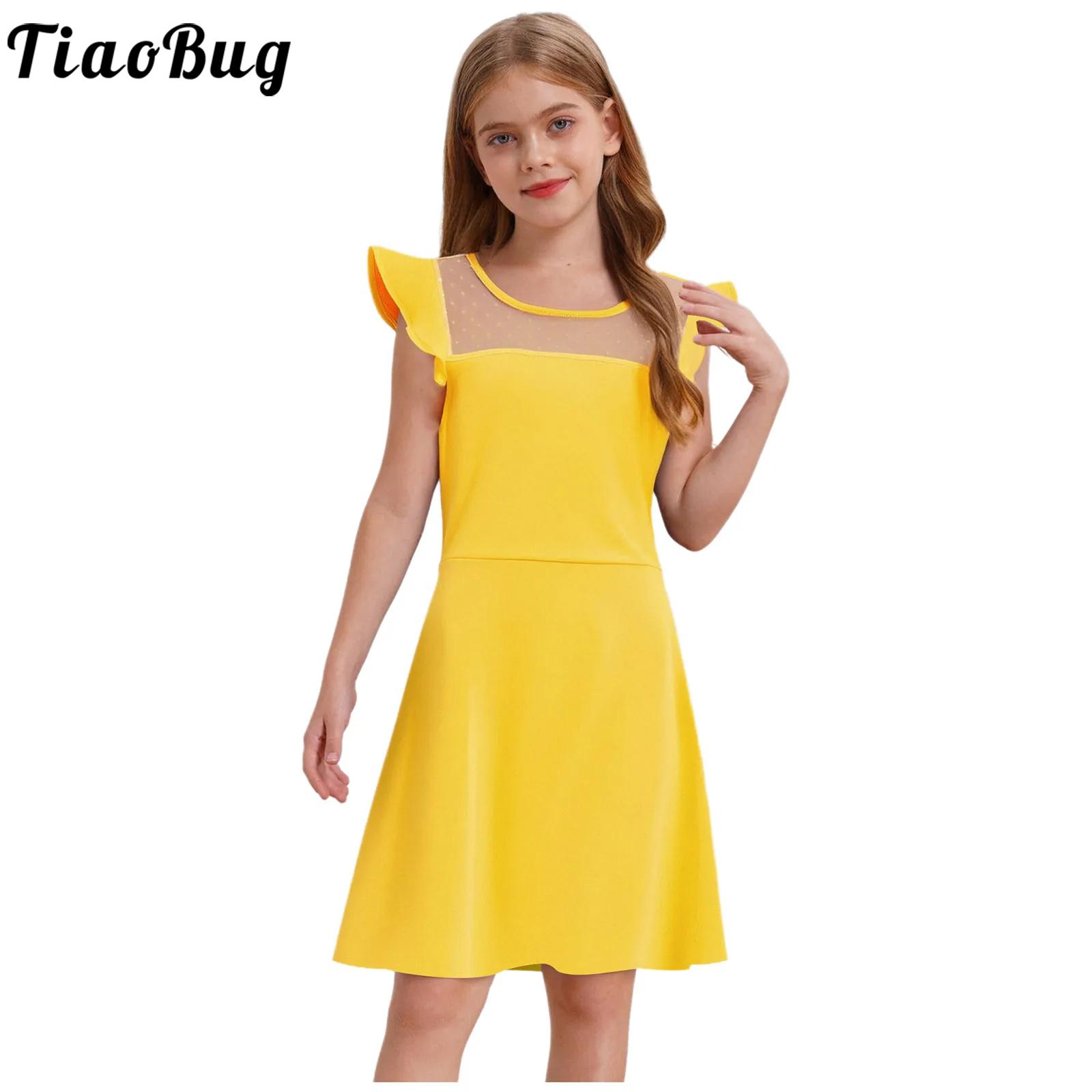 Teen Girls Summer Dress Ruffle - đánh giá và giá Summer Clothing For Teens