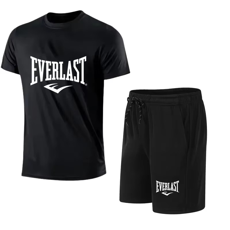 EVERLAST Men's T-shirt + Short - đánh giá và giá Summer Gym Clothing