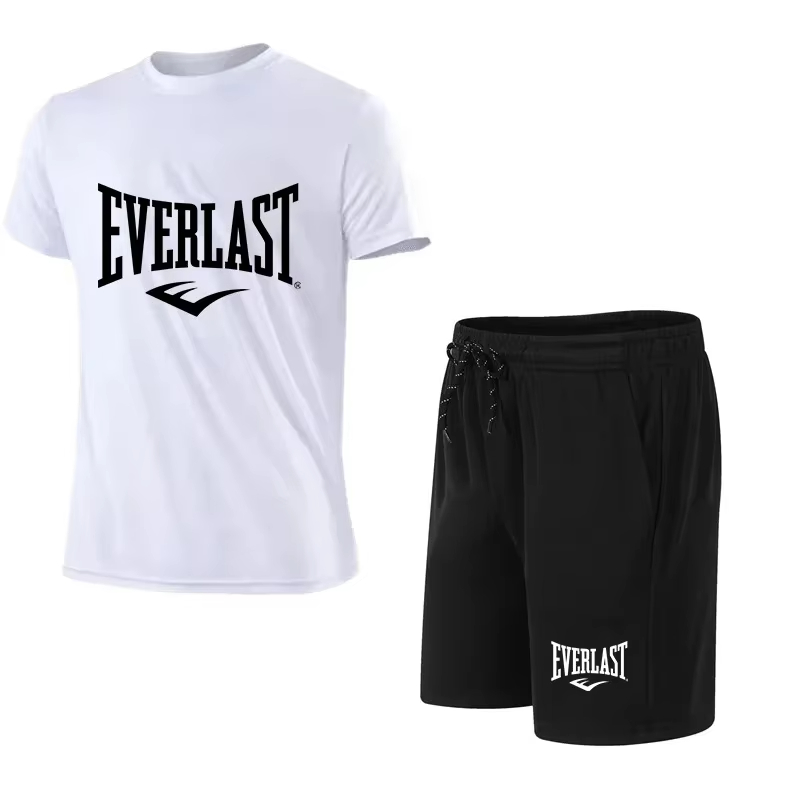 EVERLAST Men's T-shirt + Short - đánh giá và giá Summer Gym Clothing