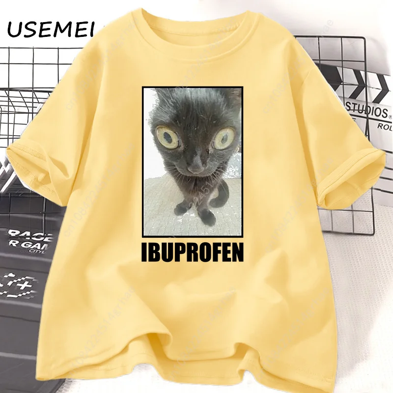 Funny Cat Ibuprofen Graphic T  - đánh giá và giá Yours Summer Clothing