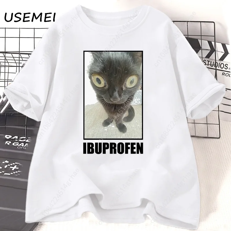Funny Cat Ibuprofen Graphic T  - đánh giá và giá Yours Summer Clothing