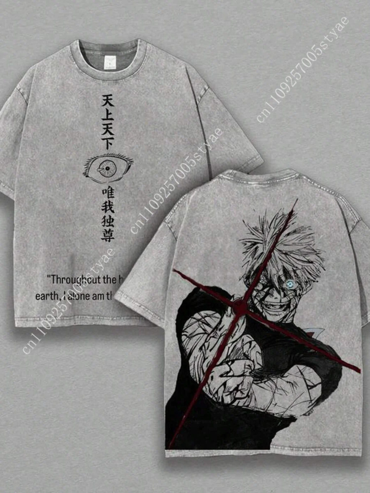 Gojo Satoru Graphic Tshirt  Ma - đánh giá và giá Yours Summer Clothing