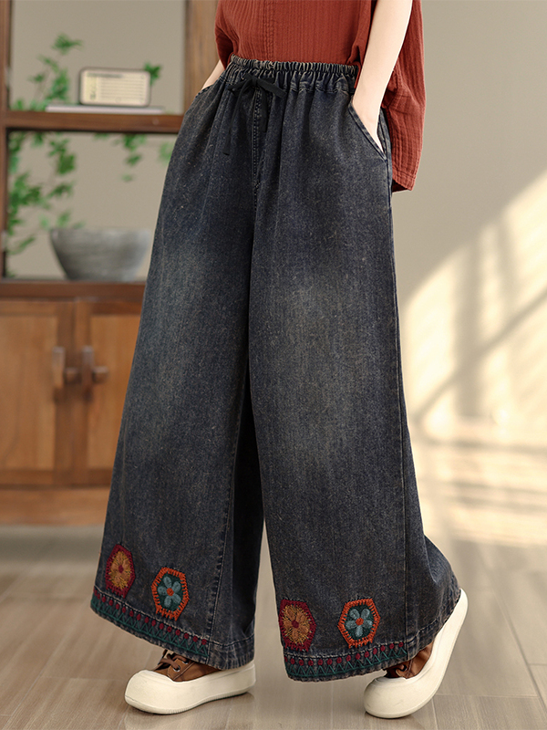 Retro Washed Embroidered Strai - đánh giá và giá Summer Clothing Label