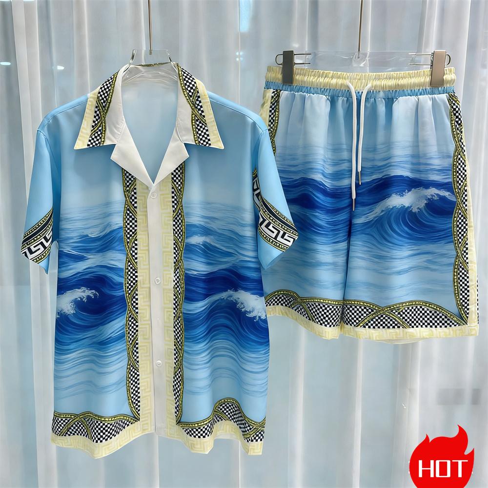 Summer Men's Shirt Sets Plants - đánh giá và giá Summer Clothing Vacation